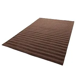 Alfombra de Lana - Brenta Handloom Wool Premium (marrón)