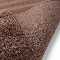 Alfombra de Lana - Brenta Handloom Wool Premium (marrón)