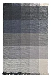 Alfombra de Lana - Chaves (azul/gris/blanco)