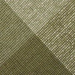 Alfombra de Lana - Chaves (verde/beige)