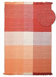 Alfombra de Lana - Chaves (rojo/naranja)