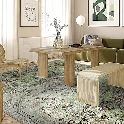 Alfombra Wilton - Rosalie (verde)
