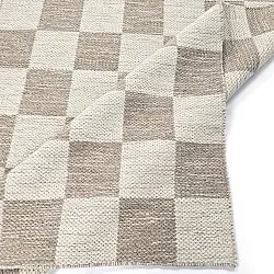 Alfombra de Lana - Dundee (beige/blanco)