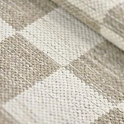 Alfombra de Lana - Dundee (beige/blanco)