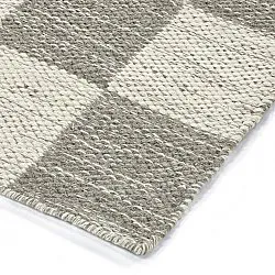 Alfombra de Lana - Dundee (gris/blanco)