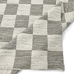 Alfombra de Lana - Dundee (gris/blanco)