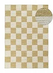Alfombra de Lana - Dundee (amarillo/blanco)
