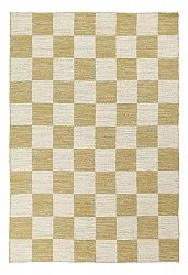 Alfombra de Lana - Dundee (amarillo/blanco)