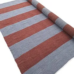 Alfombra de Lana - Garine (azul/rojo)