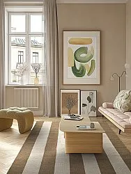 Alfombra de Lana - Garine (marrón/beige)