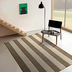 Alfombra de Lana - Garine (marrón/beige)