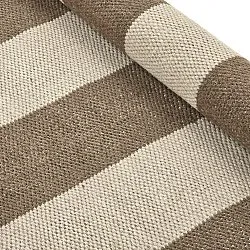 Alfombra de Lana - Garine (marrón/beige)