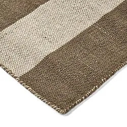 Alfombra de Lana - Garine (marrón/beige)