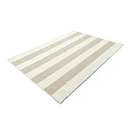 Alfombra de Lana - Garine (blanco roto/beige)