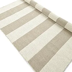 Alfombra de Lana - Garine (blanco roto/beige)