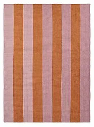 Alfombra de Lana - Garine (naranja/rosa)