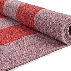 Alfombra de Lana - Garine (rosa/rojo)