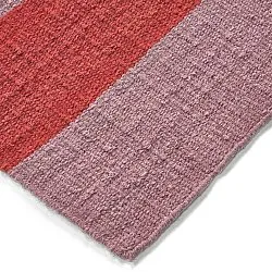 Alfombra de Lana - Garine (rosa/rojo)