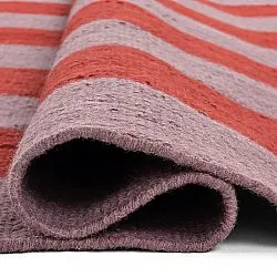 Alfombra de Lana - Garine (rosa/rojo)