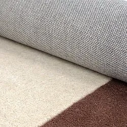 Alfombra de Lana - Gaya Hand Tufted Wool Premium (crema/marrón)
