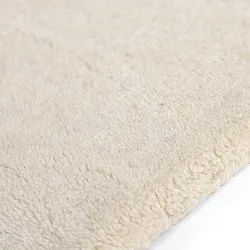 Alfombra de Lana - Gaya Hand Tufted Wool Premium (crema/blanco)