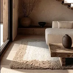 Alfombra de Lana - Khenifra Handknot Wool Premium (crema/beige)