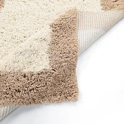 Alfombra de Lana - Khenifra Handknot Wool Premium (crema/beige)