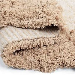 Alfombra de Lana - Khenifra Handknot Wool Premium (crema/beige)