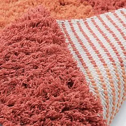 Alfombra de Lana - Khenifra Handknot Wool Premium (naranja/rojo)