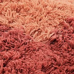 Alfombra de Lana - Khenifra Handknot Wool Premium (naranja/rojo)