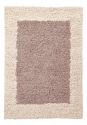 Alfombra de Lana - Khenifra Handknot Wool Premium (gris topo/crema)