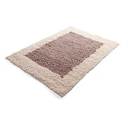 Alfombra de Lana - Khenifra Handknot Wool Premium (gris topo/crema)