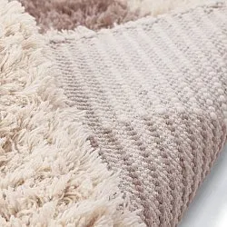 Alfombra de Lana - Khenifra Handknot Wool Premium (gris topo/crema)