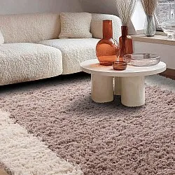 Alfombra de Lana - Khenifra Handknot Wool Premium (gris topo/crema)