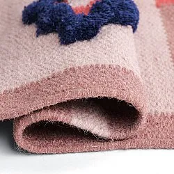 Alfombra de Lana - Lausanne Flatweave Tufted Premium (rosa)