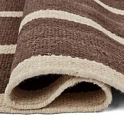 Alfombra de Lana - Luton (natural/taupe oscuro)
