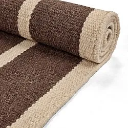 Alfombra de Lana - Luton (natural/taupe oscuro)