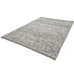 Alfombra de Lana - Mesra (gris/blanco)
