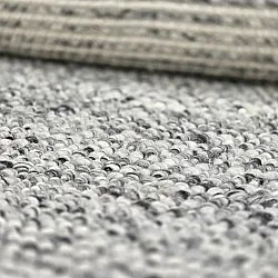 Alfombra de Lana - Mesra (gris/blanco)