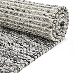 Alfombra de Lana - Mesra (gris/blanco)