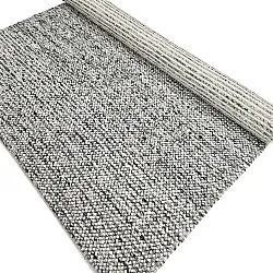 Alfombra de Lana - Mesra (gris/blanco)