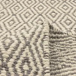 Alfombra de Lana - Monastir (gris/blanco)