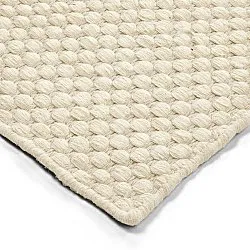 Alfombra de Lana - Ovelia (beige/blanco)