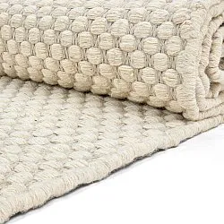 Alfombra de Lana - Ovelia (beige/blanco)
