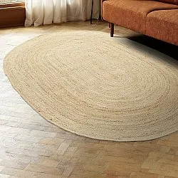 Alfombra ovalada de yute - San Francisco (yute)