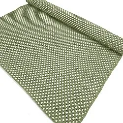 Alfombra de Lana - Ovelia (verde/blanco)