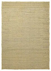 Alfombra de Lana - Ovelia (amarillo/blanco)