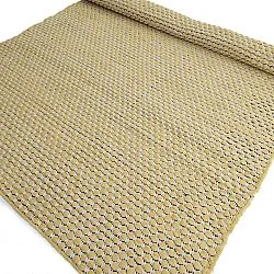 Alfombra de Lana - Ovelia (amarillo/blanco)