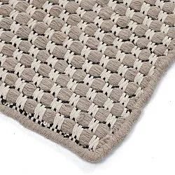Alfombra de Lana - Ovelia (topo/blanco)