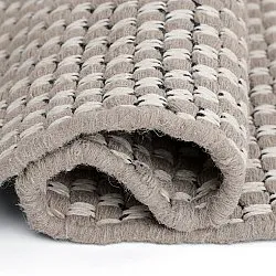 Alfombra de Lana - Ovelia (topo/blanco)